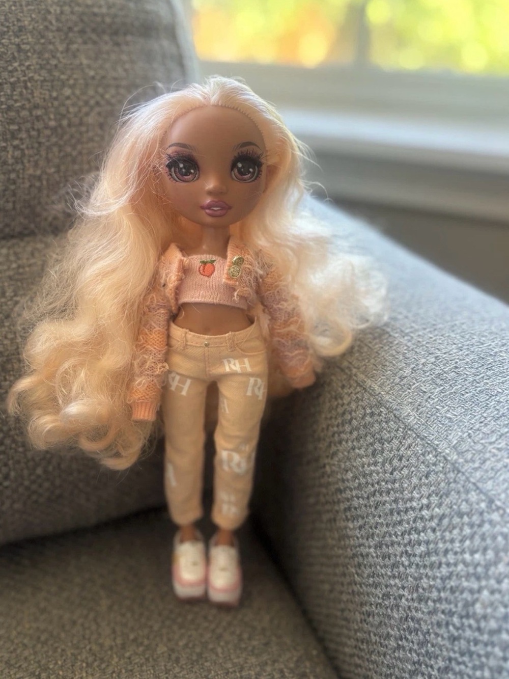 Rainbow High GEORGIA BLOOM Series 3 Peach Fashion Doll MGA W/Accessories!